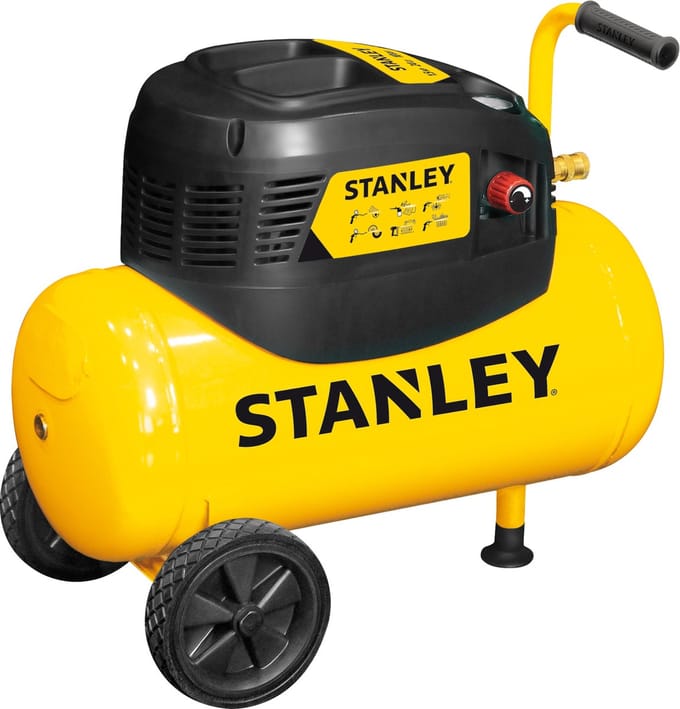 STANLEY – D200/10/24 Luchtcompressor – 10 bar – Olievrij