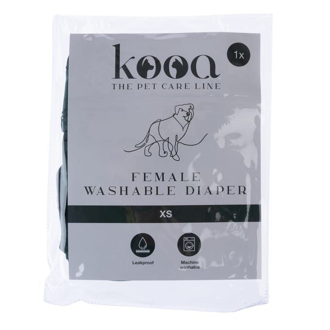 kooa Wasbare Luiers voor Teefjes maat XS