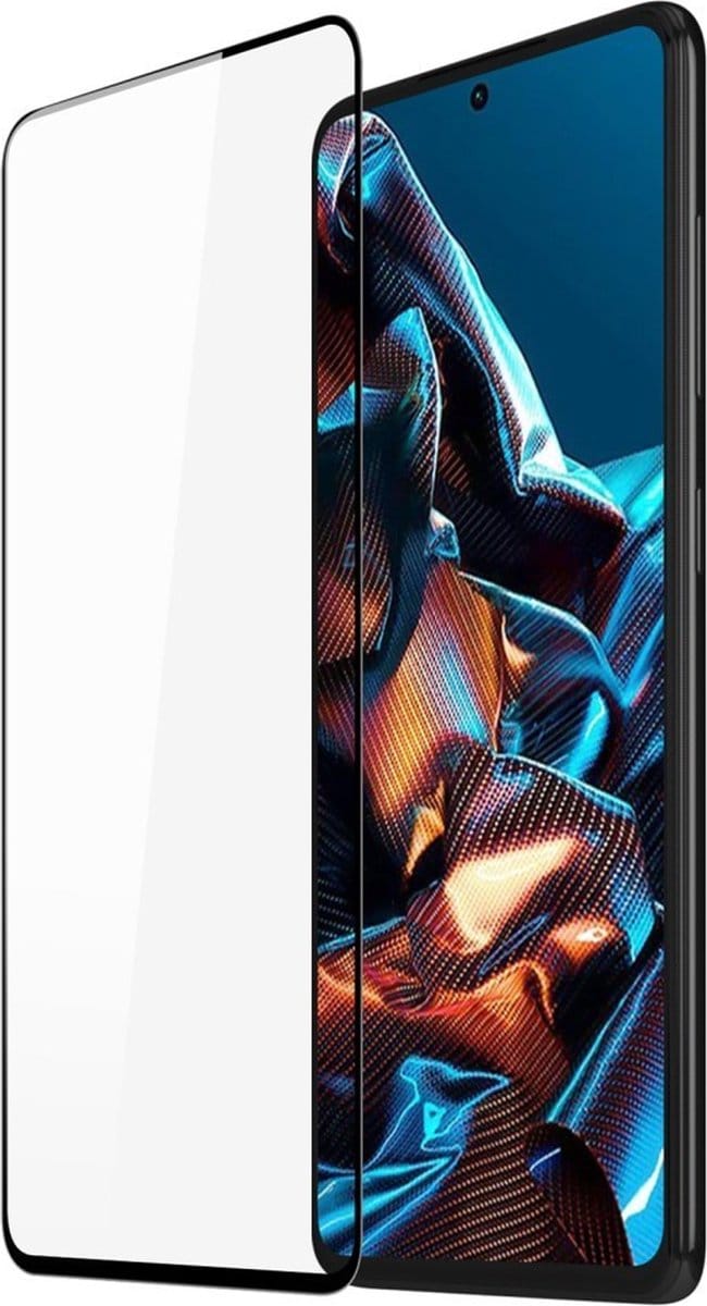 Dux Ducis Screen Protector - Geschikt voor Xiaomi Redmi Note 12 Pro 5G / Poco X5 Pro Screen Protector - Dux Ducis Full-Cover Tempered Glass - Zwart