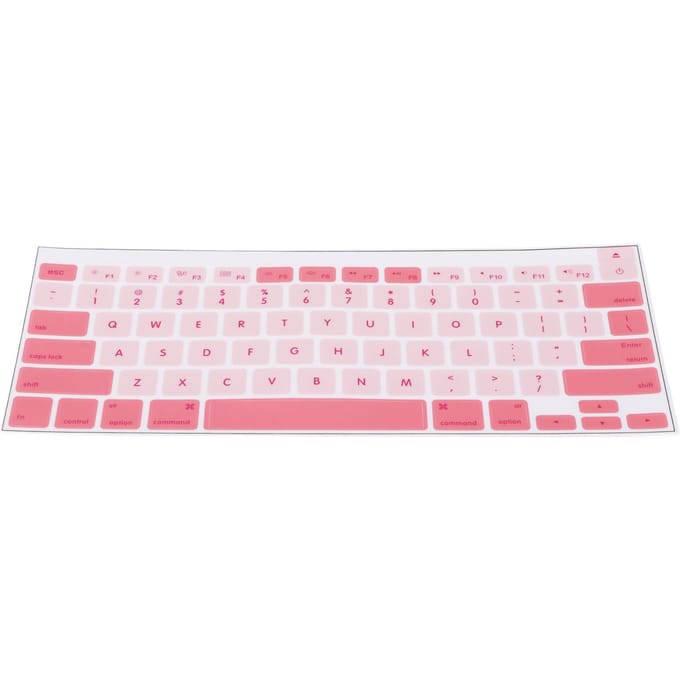 Universele Toetsenbordstickers Vervanging PVC Engelse Toetsenbordsticker voor IOS A1466 A1278 A1298 white