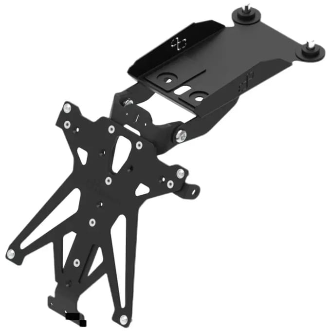 Support voor motor kentekenplaat Lightech Ducati 821 Hypermotard
