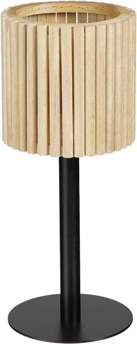 Mica Decorations Rover Bloempot - 21x21x51 cm - Hout - Bruin