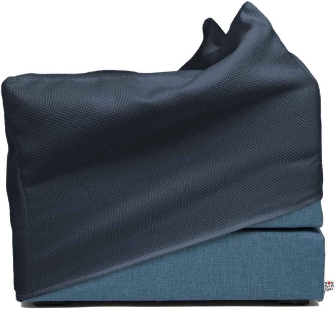 Zitzak Bed Omgebouwd - Multifunctionele Poef 80 x 60 cm - Comfortabel en Stijlvol