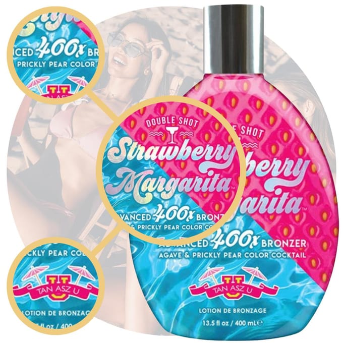 Tan Ash at Strawberry Margarita 400x Bronzer 400ml