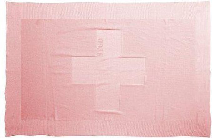 Stapelgoed Cross Roads - Plaid - Katoen - 150x200 cm - Roze