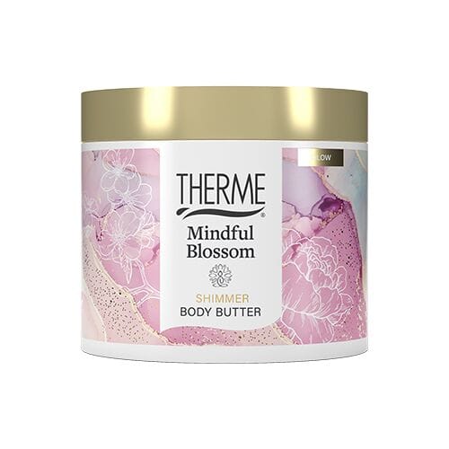 THERME Mindful Blossom Shimmer Body Butter - 225 gr