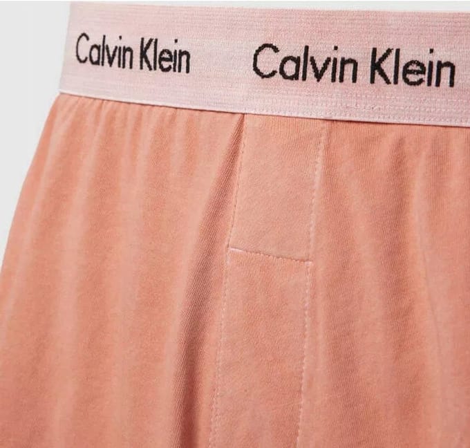 Calvin Klein - Heren Boxershorts - Oranje - Logo - Maat S