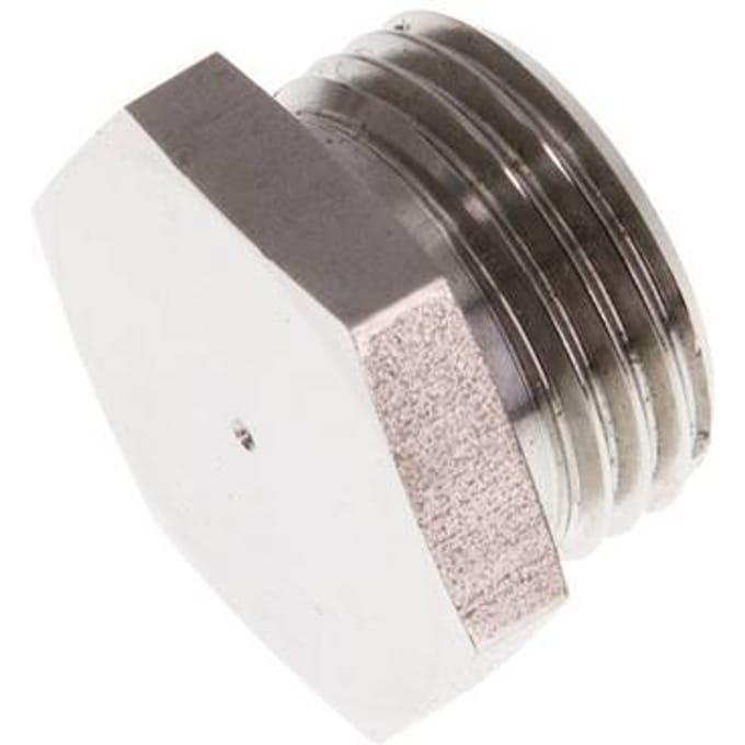 G 1/2'' RVS Plug met Buitenzeskant 40 Bar