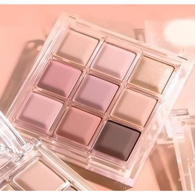 JILL LEEN - 9 Colors Chocolate Eyeshadow Palette - #CC02 Berry White Chocolate #CC02 - 9g