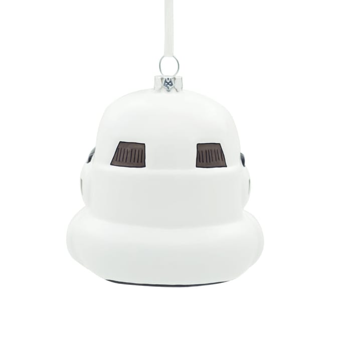 Hallmark Star Wars Glass Ornament - Stormtrooper Helmet