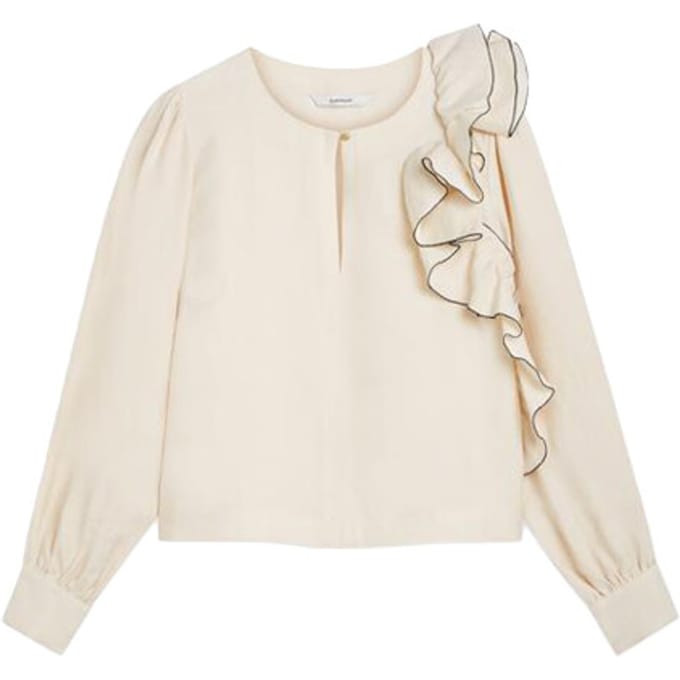 Summum 2s3424-12372 top long sleeves modal linen b
