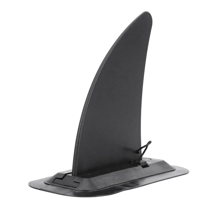 Ensemble d'ailerons de planche de surf gonflables en PVC de qualité, type boucle d'insertion, accessoire pour bassin versant gray