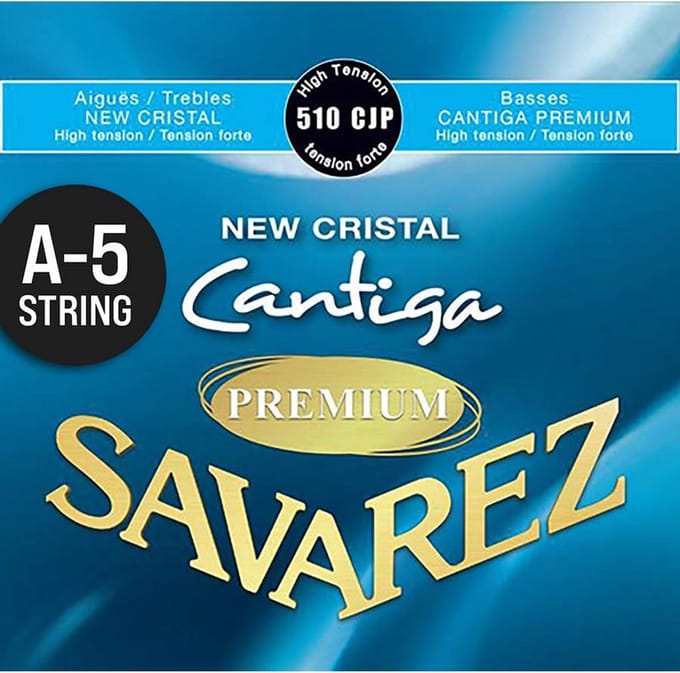 Savarez 515-JP A-5 snaar, silver plated wound, from 510-CJP set, high tension