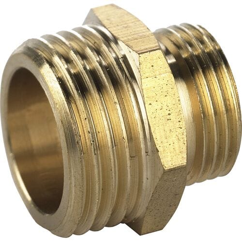 BPE Gasdraadfitting verloopnippel 3/4"x1/2" Bt.Dr.