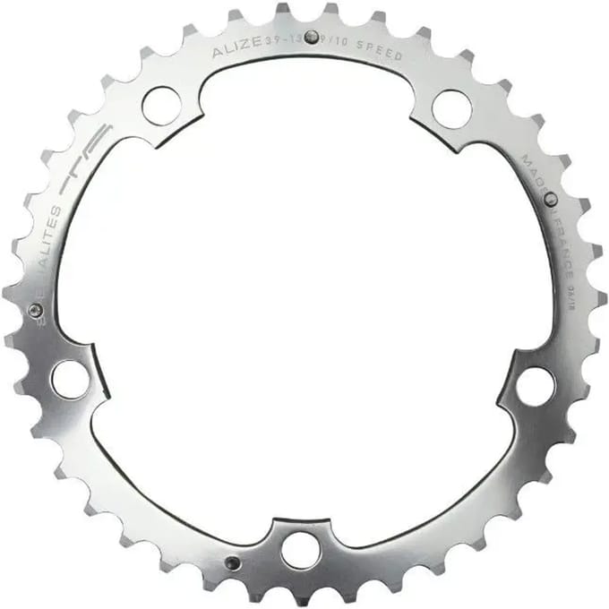 Triple specialiteit wegplaat t.a. 5bra alize 7075 shimano 8-9-10v.