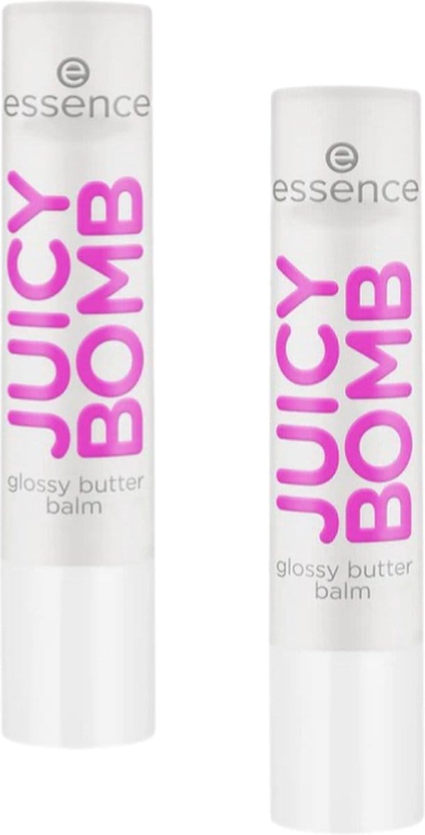 2x Essence Juicy Bomb Glossy Butter Balm 06 Wake Me Up Before You Coco | lipbalm | 2-pack