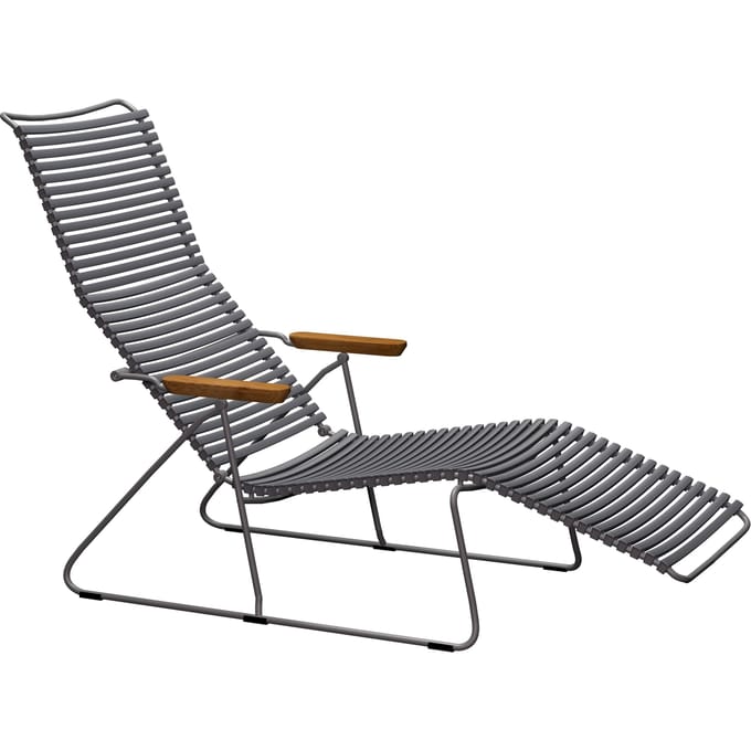 HOUE - Click Sunlounger ligstoel - donkergrijs - 4 - 6 Wochen