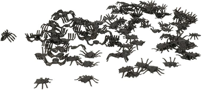 Widdmann nep insecten - 200x stuks - Halloween / horror decoraties - versiering - namaak