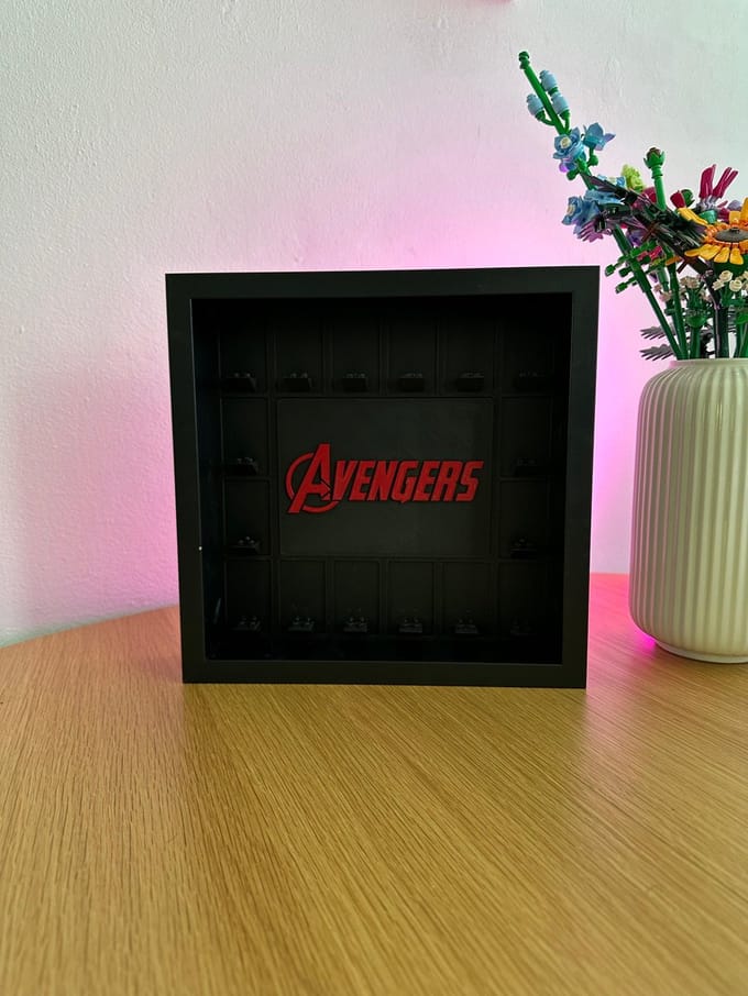 LEGO Minifigure Display Case — Avengers