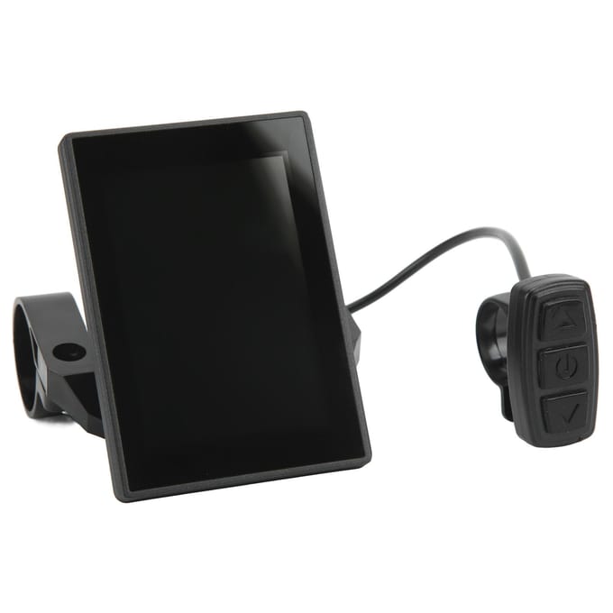 Écran Couleur LCD8SU Instrument avec Connecteur Étanche Modification Vélo de Montagne Batterie Lithium black