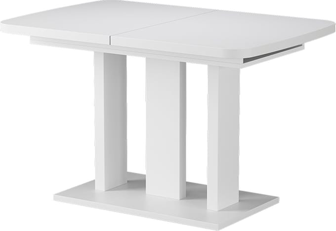 Vicco Eettafel Fenaro, Wit, 120-160 x 80 cm 2 delen