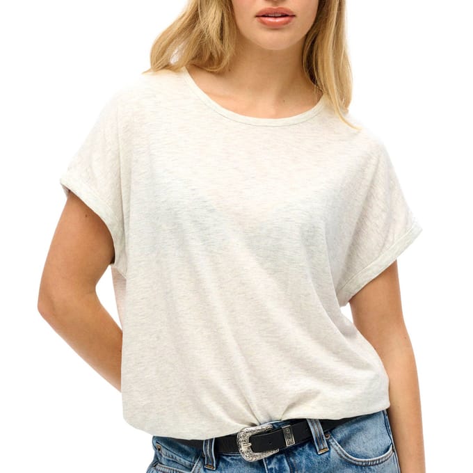 Dames-T-shirt met losse pasvorm Superdry Studios