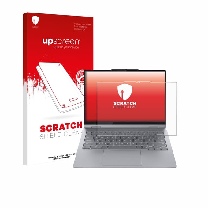 upscreen - Screenprotector voor Lenovo ThinkBook 14 2-in-1 Gen 5 - Folie Beschermfolie transparant