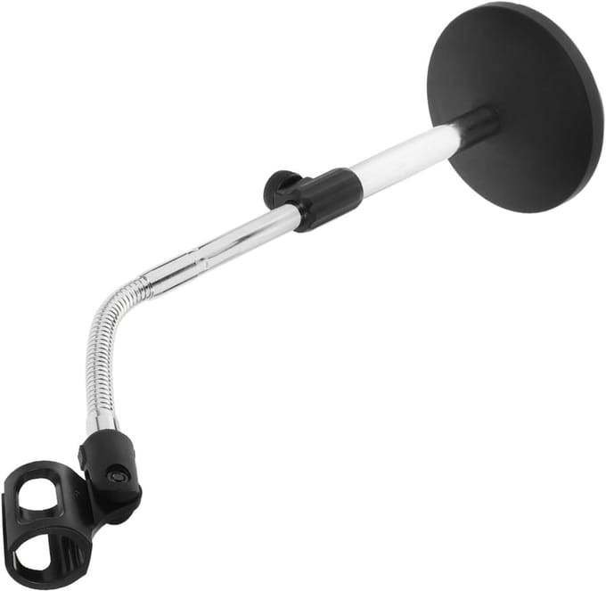 Tafelmicrofoonstandaard - Microfoonhouder - Opnemen Geluid - Verstelbare Arm - 43 cm - Zwart