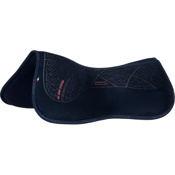 Duiste voor paard van synthetisch leer met AC grip in silicone Acavallo System & Memory