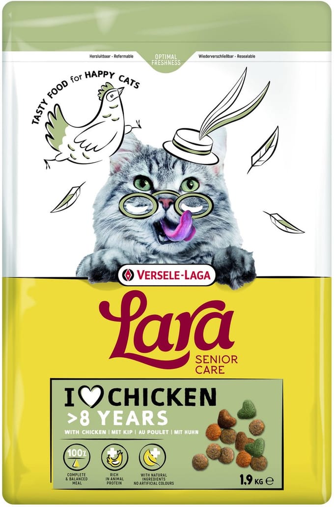 Lara Senior Care - Kattenvoer - Kip 1.9 kg