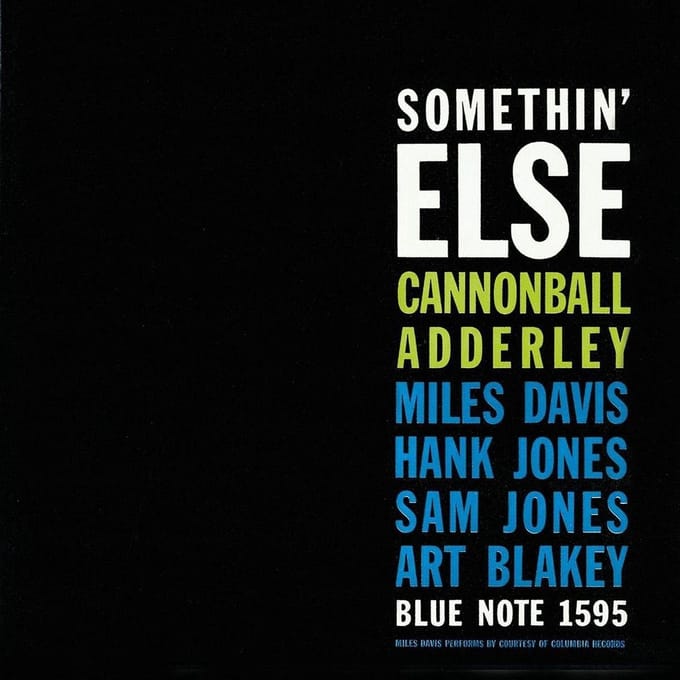 Cannonball Adderley - Something Else (CD) (Remastered)