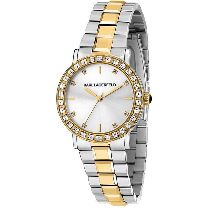 Karl Lagerfeld - R0553100509 - Polshorloge - Dames - Kwarts - Crystals