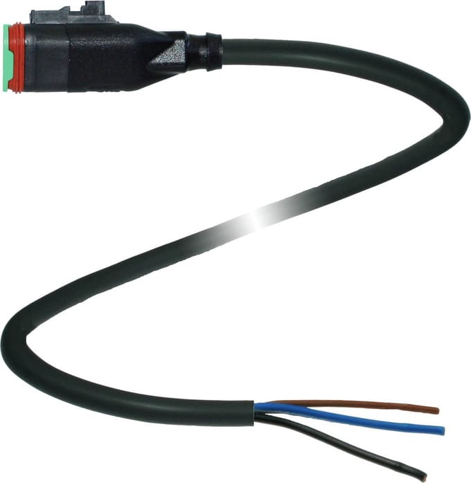 Pepperl+Fuchs 70116640 Sensor/actuator connector, geassembleerd Aantal polen: 3 6 m 1 stuk(s)