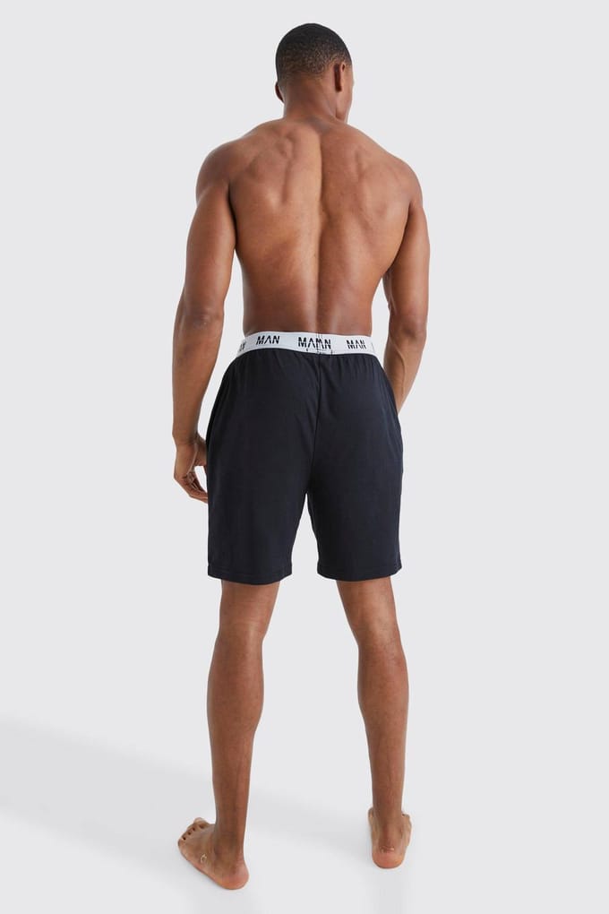 Men's Loungewear Shorts | Black | Size Medium