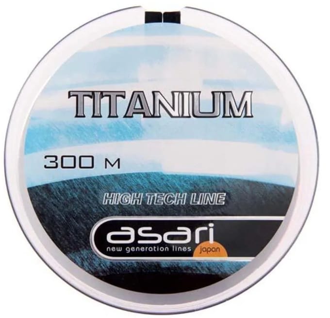 Asari Titanium Monofilament 300 M Transparant 0.160 mm