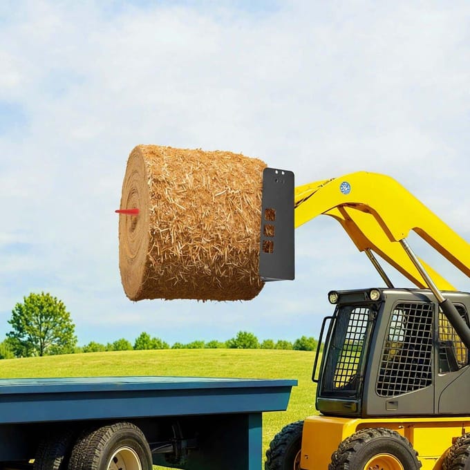 45-inch Minishovel Palletframe met Trekhaakontvanger & Hefvorkkokers