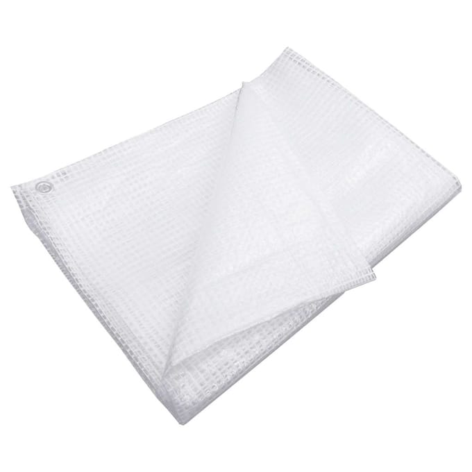 vidaXL - Dekzeil - leno - 140 - g/m² - 6x8 - m - wit