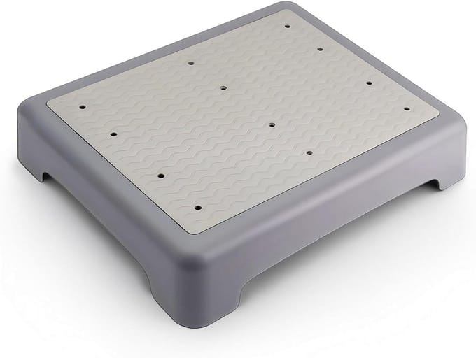 Antislip halve trap 9 cm - Draagbare klimhulp, instaphulp en veilige toegang voor ouderen
