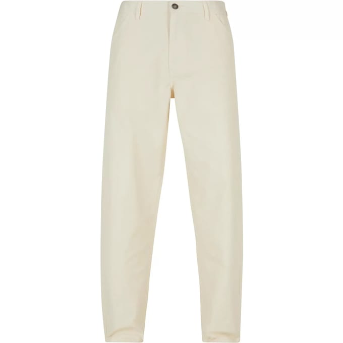 Urban Classics - Canvas Broek rechte pijpen - Taille, 36 inch - Ivoorkleurig
