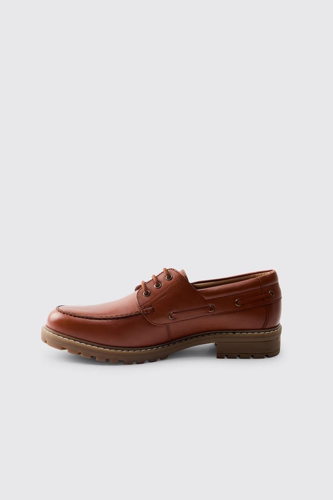 Pu Bootschoen | Tan | Size 41
