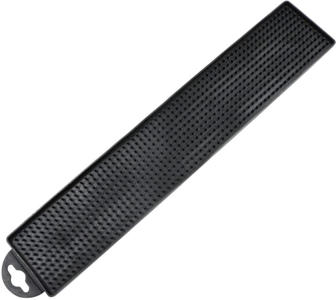 NTHProducts - Silicone Draining Mat - Drainer Mat - Multifunctioneel - Zwart - Afvoermat - Ideaal voor in de keuken - Compact formaat