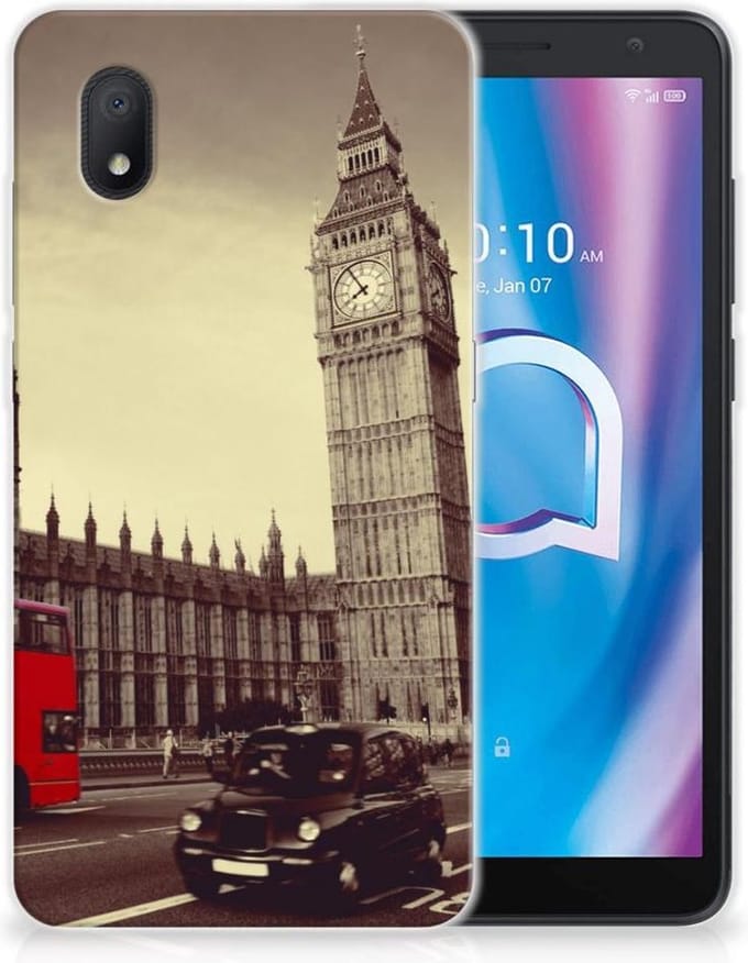 Alcatel 1B (2020) Siliconen Back Cover Londen