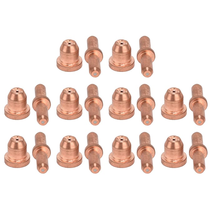 Lot de 10 consommables pour découpeur plasma, kit de pointes d'électrode, accessoires pour buse de torche de découpe TC60