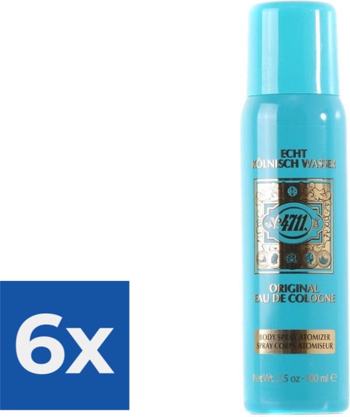 4711 - 100ml - Deodorant - Voordeelverpakking 6 stuks