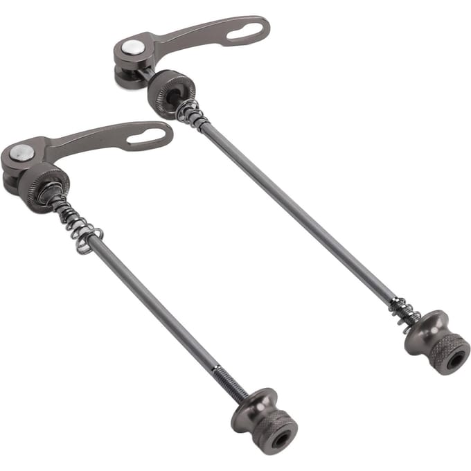 Levier d'attache rapide pour vélo Durable Haute résistance Installation facile Résistance à la corrosion Attache rapide gray