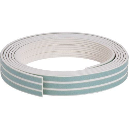 Tochtband - Wit - Kunststof - Ellen - Ellen K-profiel 9 x 3 mm x 7.5 m wit