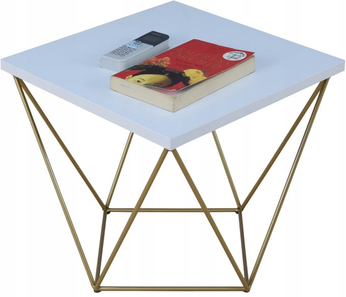 FutuStal - Draden Tafel - Zwart - Biały Mat