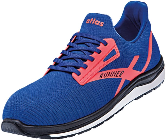 Atlas Schoen Runner 45 S1P - Neon Blauw - 43