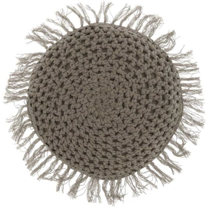 Unique Living - Kussen Tufo 45cm Ø Chateau Grey