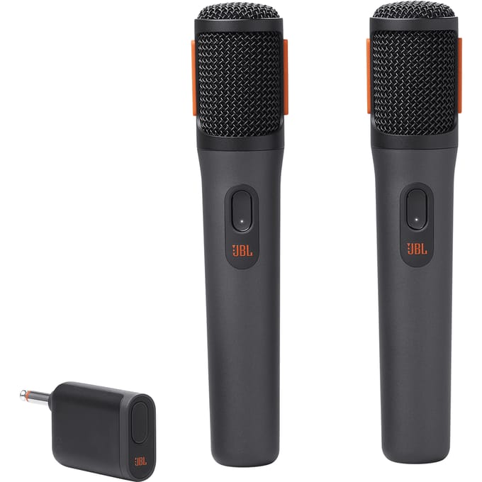 JBL Draadloze Microfoon - Geschikt voor JBL PartyBox - Microfoon voor PartySpeakers - 2 stuks